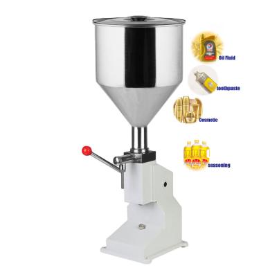 China Various Key Liquid Forming Metal Food Filling Machine Dropshipping Food Manual Glass Medical Packaging Oil Fluids Filling Machine for sale