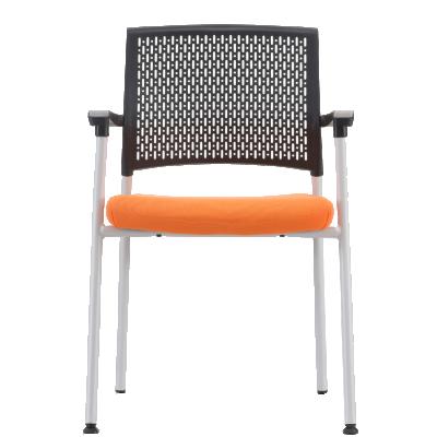 China Wholesale Contemporary Black Plastic Stackable Chair Plastic Chair Frame Dusting Back SL-1637 + Armrest for sale