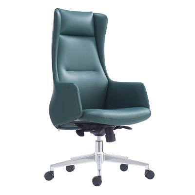 China SL-2007A Foshan Corporate Adjustable Leather Executive Chair Home Office Lifting Chair (Height) Made in China Furniture for sale