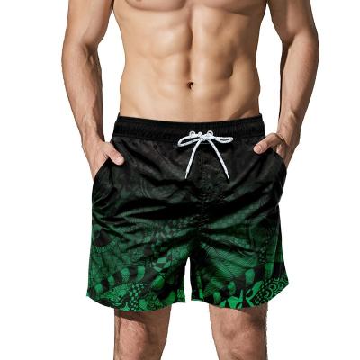 China summer top beach Anti-wrinkle sale trendy tropical jungle shorts men's swim trunk for Streetwear style wholesale with polyester ST-FLD06 for sale