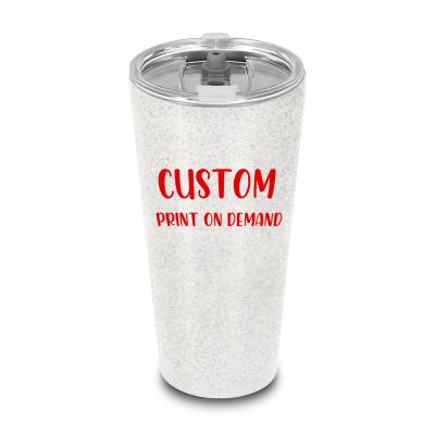 China Viable hot sale DIY glitter printing shinny sublimation custom empty tumbler colored glitter stainless steel tumblers 30 oz tumbler for sale