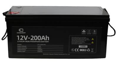 Cina Batterie al litio sottomarine di rv 12v 200ah Lifepo4 batteria del carretto di golf di 12 volt in vendita