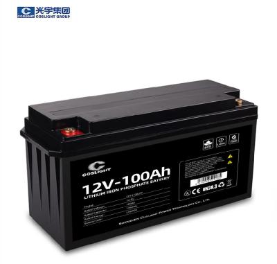 China De Batterijen rv van het Coslight100ah 12v lifepo4 Lithium het Kamperen Zonnebatterij Te koop