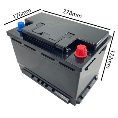 China Marine Lithium Starting Battery 12V 80ah LiFePo4 Car Starting Battery for sale