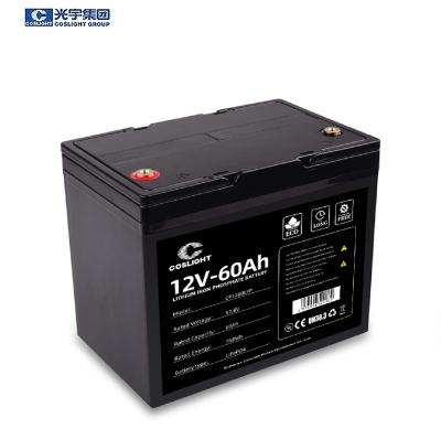 China bateria solar do ferro do lítio de 12v 60ah Marine Lithium Battery Systems ESS à venda