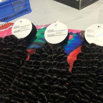 China 100% Peruvian Nature Raw Deep Curly Virgin Human Hair Bundles Cuticle Aligned Hair Weave Extension for sale