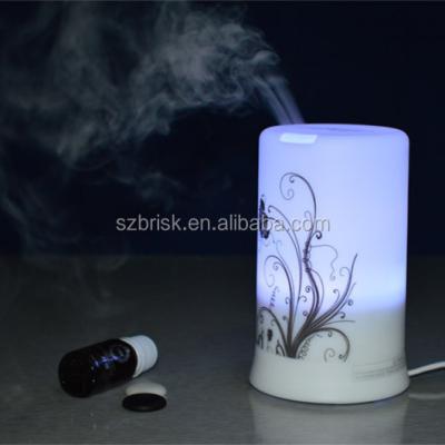 China Wholesale Oil Aroma Diffuser Factory Aroma Diffusing Essential Oils Electric Air Freshener Diffuser With Led for sale