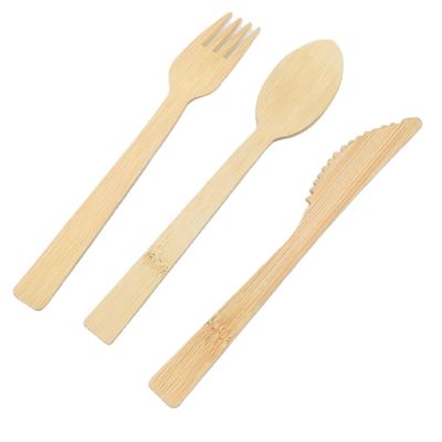 China Biodegradable Disposable Biodegradable Inflight Cutlery Set Airline Bamboo Cutlery Eco - Friendly for sale