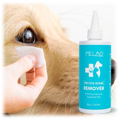 China Viable Hot Sale Private Label Pet Eye Care Irritation Relief Safe Cleaning Pet Eye Wash Antimicrobial Stain Remover for sale