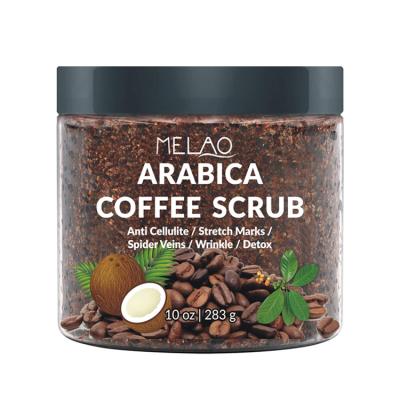 China Exfoliator OEM ODM Private Label Manufacturer 100% Scrub&Acne Organic Natural Treatment Skin Care Arabica Coffee Scrub for sale