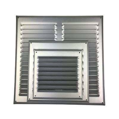 China HVAC Light System Aluminum Ceiling Diffuser Side Wall Air Logs Linear Duct Bar Grilles for sale