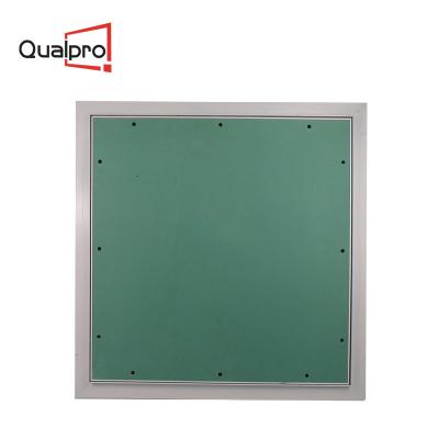 China Integrated ceilings wholesale price gypsum board access panel aluminum ceiling manhole with push lock for sale