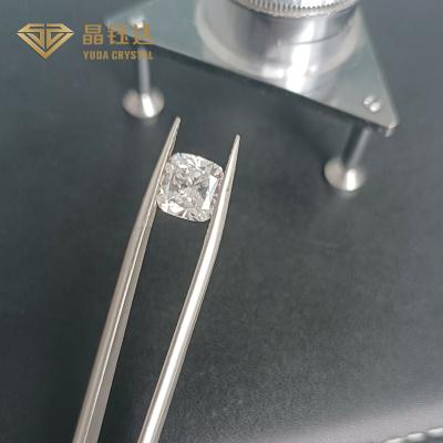 China 5 Carat 4 Carat 3 Carat Lab Made Diamond Rectangular Long CVD Grown Diamonds for sale