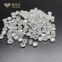 China 1.0 - 1,5 quilates HTHP Laboratório de Diamantes Crus Crescidos em bruto não cortados Branco HPHT Diamantes Crus Para Fabricação de Anéis de Diamantes de Laboratório à venda