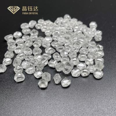 China 1.0 - 1.5 carat HTHP Lab Grown Rough Diamonds Uncut White HPHT Rough Diamond For Making Lab Diamond Rings for sale