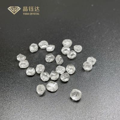 China gewachsener Diamant-ungeschnittener 3 Karat-synthetischer Diamant 1.5ct 2.0ct 2.5ct HPHT Labor zu verkaufen