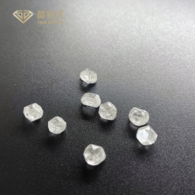 China 3.0 Carat 3.5 Carat 4.0 Carat HPHT Diamond Rough Uncut White D E F Color VS SI for sale