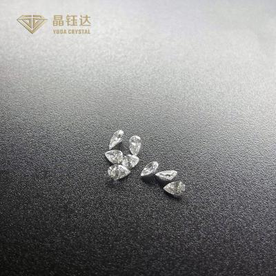 China FGH GEGEN SI CVD-Fantasie schnitt gewachsenen Birnen-Diamanten der Labordiamant-0.4ct 0.2ct Labor zu verkaufen