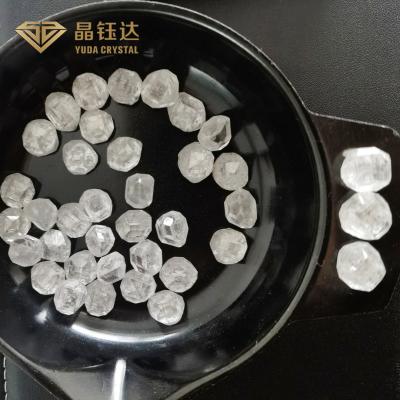 China D E-F Hpht Ongesneden Ronde Kunstmatige Diamanten voor Los Laboratorium Gemaakt tot Diamanten Te koop