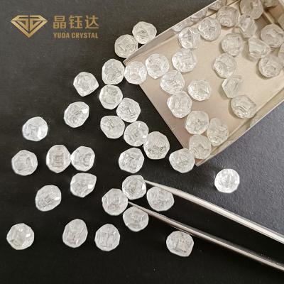 China VVS VS Lab Grown Diamonds DEF Color HPHT Diamonds Unpolished Cultivated Diamonds for sale