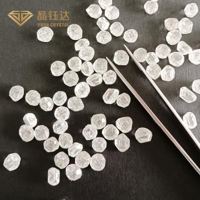 China EFG Color VVS VS HPHT Rough Diamond Uncut Rectangular HPHT Lab Created Diamond for sale