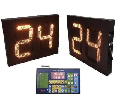 China Control Plastic Wireless Timer Led Basketball Shot Clock for sale