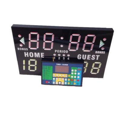 China Battery Scoreboard Wireless Software Basketball Sports Supplier for sale