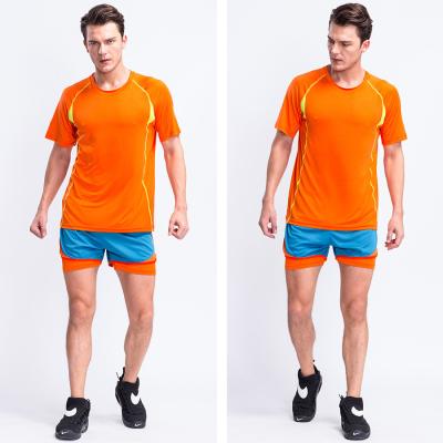 China Amazon Breathable Fashion Two Pieces Mens Shorts Sweat Lightweight Summer Mens Short Sets Running Jogging Sportswear Set for sale