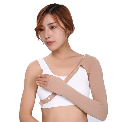 China Adult Medical Compression Sublimation Basketball Arm Pad Long Sleeves For Sports for sale