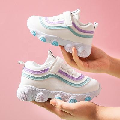 China Flat 2021 Spring Toddler Shoes Baby Boy Casual Sneakers Kids Walker Children Sports Shoes Breathable Non-slip Soft Bottom for sale