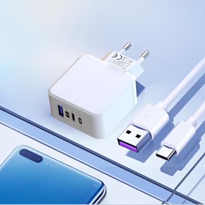 China OEM 36W High PD Wall Charger Dual USB PD3.0 Efficient Charger 2 USB Port Fast Wall Charger For iPhone Samsung Huawei Xiaomi for sale