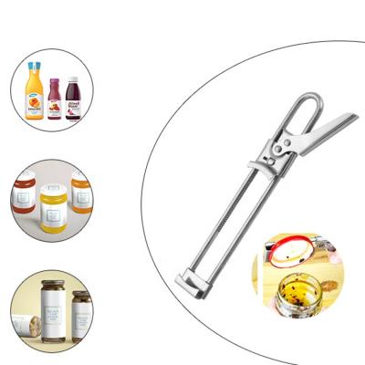 China High Quality Stainless Steel Opener Jar Lid Clamp Stocked Adjustable Bottle Opener for sale