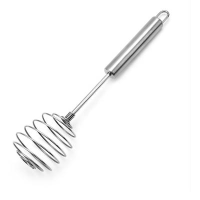 China Hot Seller Kitchen Stainless Steel Spring Egg Beater Milk Whipper Balloon Stocked Cooking Beater for sale