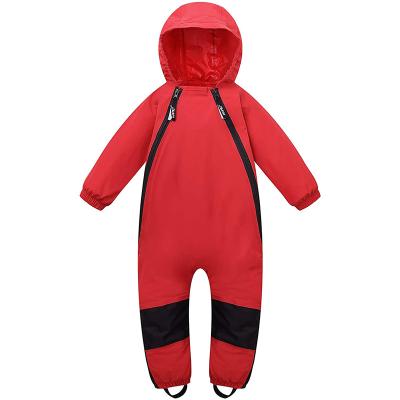 China High Quality Lightweight Kids Toddler Rain Suit With Storage Bag Kids Easy Clean One Piece Raincoat for sale