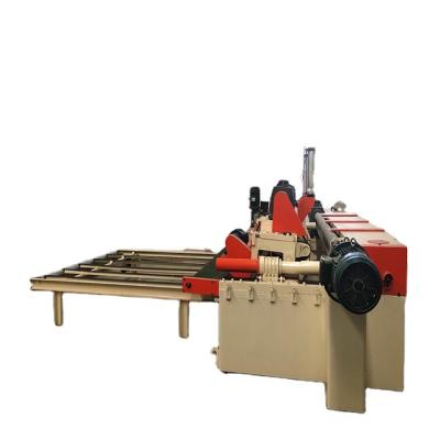 China Building Material Stores Peeling Wood Veneer 8-Foot Spindle Less Veneer Machine Rotary Cutting for sale