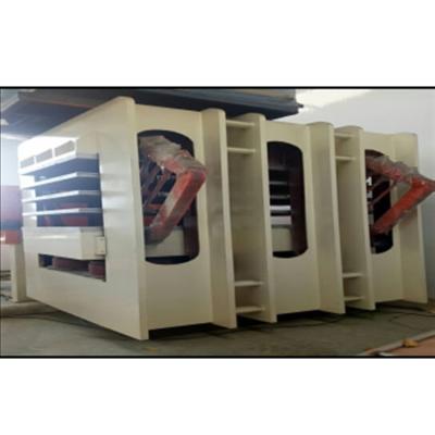 China Building Material Stores Wholesale Cheap Door Openings Skin Production Price 1240T 5/4 Wood Hot Press Machine For Plywood for sale