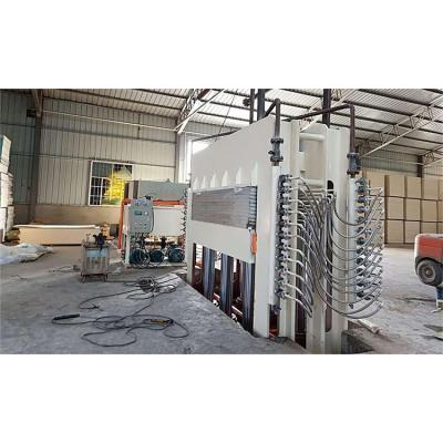 China Building material stores factory direct sales 800T power 48kw particle machinery plywood hot press machine for sale