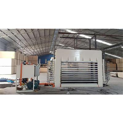 China Wholesale 400T 15 Openings Automatic Hydraulic Hot Press Machine From Building Material Stores Manufacturer For Board for sale