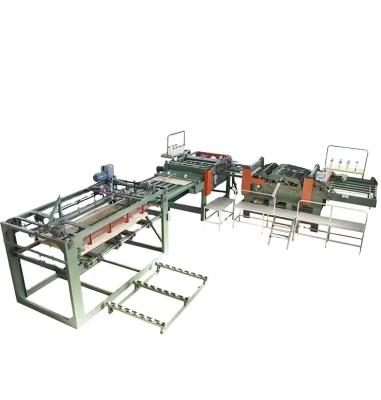 China Machinery Repair Shops L Type Roller Sawtooth Core Veneer Splicing Machine for sale