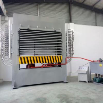 China Building material stores factory wholesale price 15 openings conveyor belts hot press machine for plywood board for sale