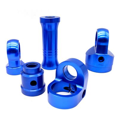 China High Precisionn Machining CNC Parts Anodic Oxidation Aluminum Alloy Automobile Shock Spring Seat Modification Accessories for sale