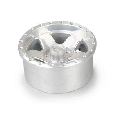 China High Precisionn CNC Aluminum Alloy RC Machining Toy Parts Wheel Rim For 1/24 RC Crawler Axial SCX24 Car for sale