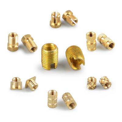 China OEM Aluminum Service BSM Zinc Plating Steel Self Cutting Threaded Inserts For Metal Fabricator for sale