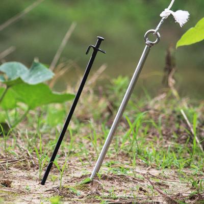 China High Precisionn Steel Tent Pegs Nail Ground Camping Tent Heavy Duty Ground Stakes for sale