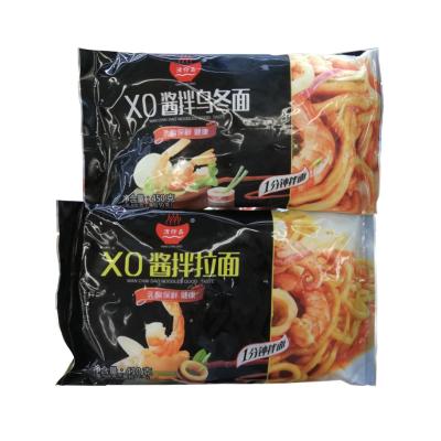 China Customized Printing Plastic Moisture Proof Bags Medium Seal Flat Instant Noodles Snacks Plastic Packaging Bags for sale