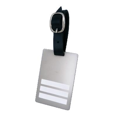 China Standard Size Metal Fashion Luggage Tag Eco - Friendly Material Factory Wholesale Production for sale