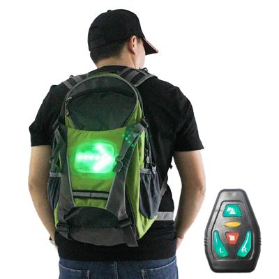 China With USB Wireless Control LED 18 Liter Safety Backpack Flashing Bags for sale