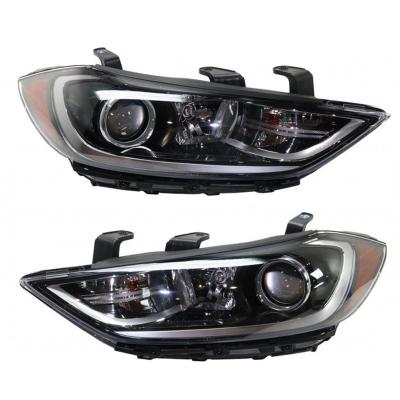 China Saivis Sedan Auto Lighting System Headlamp Headlight Assembly Fits For Hyundai Elantra 2017 2018 Standard Size for sale