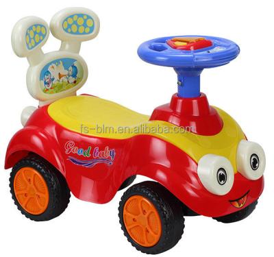 China Toy New Hot Sale New Plastic 4 Wheels Kids Car Slide Scooter Carrier Ride On Ride On Car Q01-2 for sale