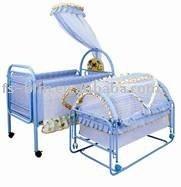 China Metal crib bed 256 for sale